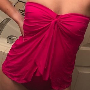 Ralph Lauren Pink One Piece Bathing Suit